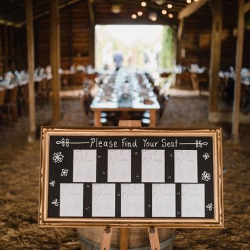 ustic barn wedding seating plan