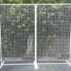 White Mesh Wall