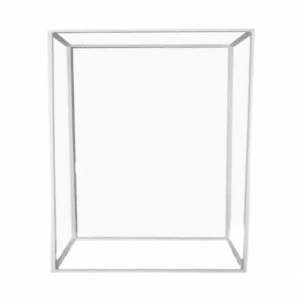 White Industrial Event Frame