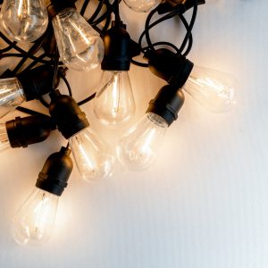 Festoon Lights Black