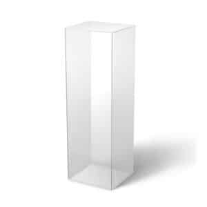 Clear Acrylic Plinth