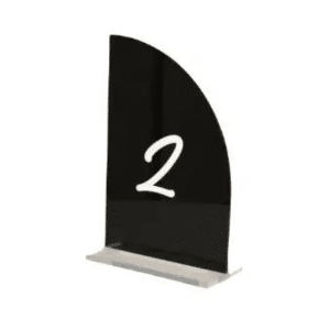 Table Numbers | Curved