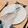 Premium Linen Napkins Stone