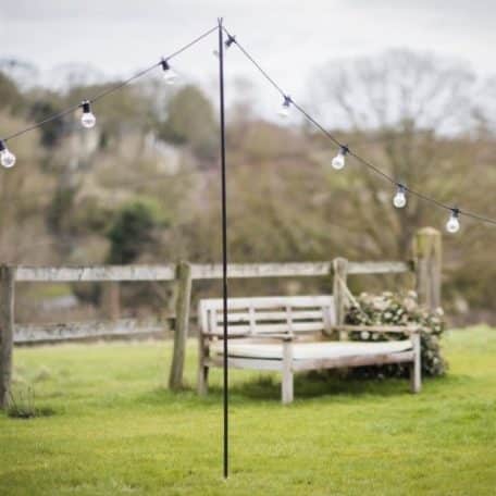 Festoon pole