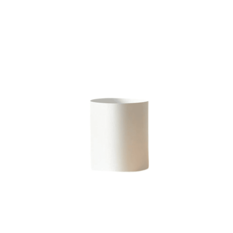 White Cylinder Vase