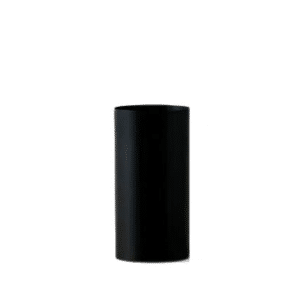 Black Cylinder Vase