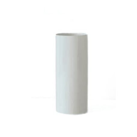 White Cylinder Vase