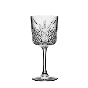 Vintage Wine Glass