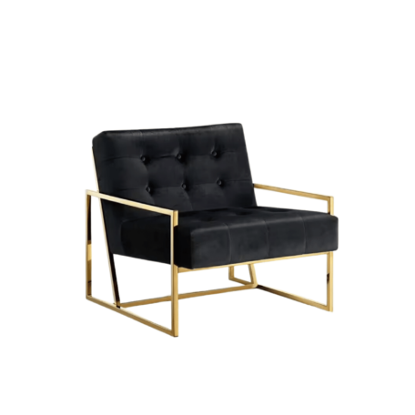 Black & Gold Chair