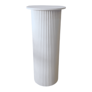 Tall Ribbed plinth