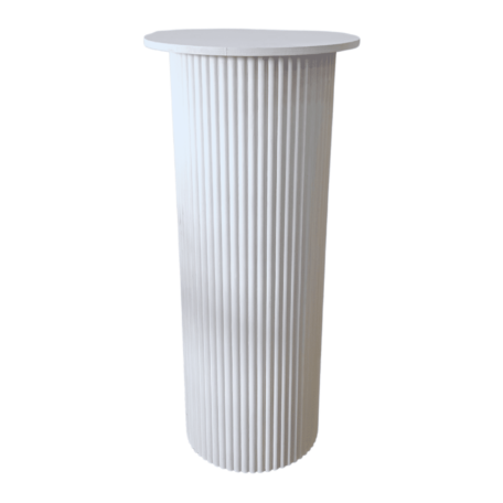 Tall Ribbed plinth